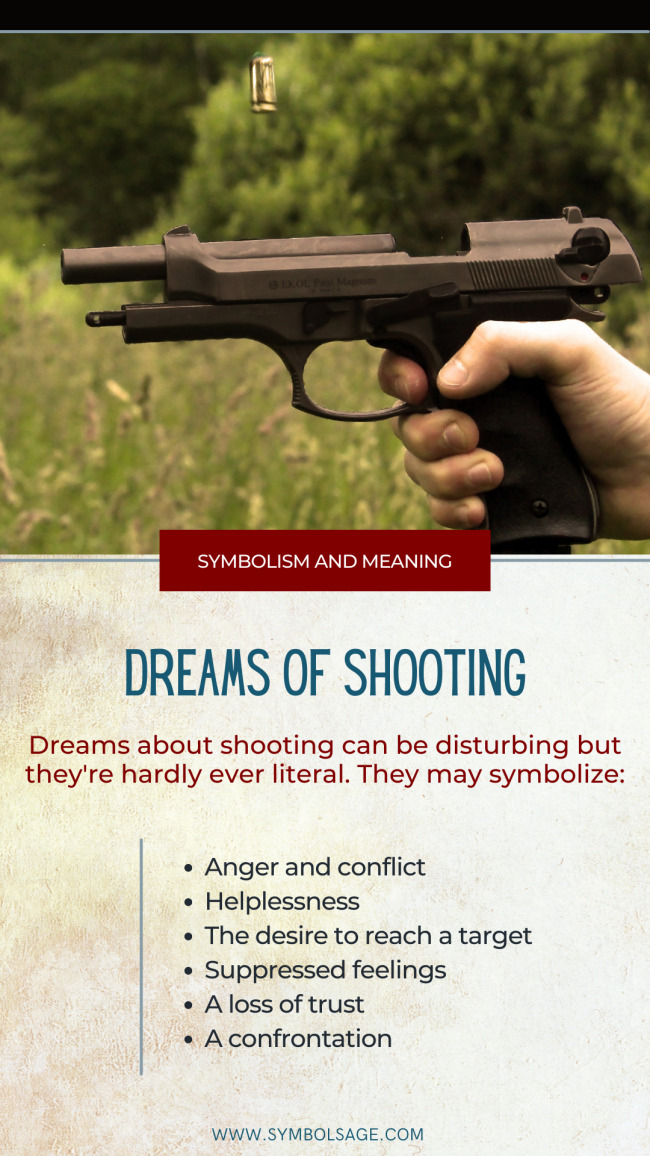 ¿Qué significa soñar con que le disparen?