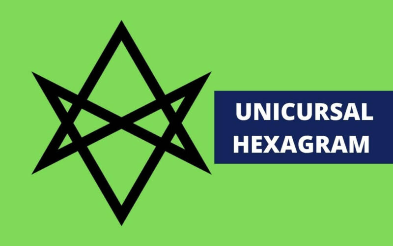 Símbolo de hexagrama de una línea