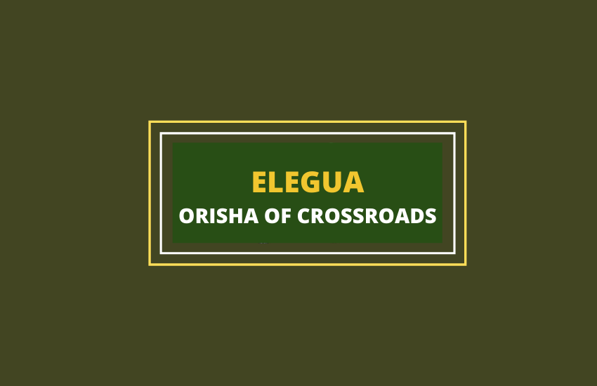 Elegua orisha en la encrucijada