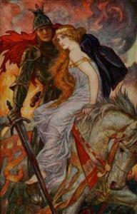 Venus y Marte a caballo