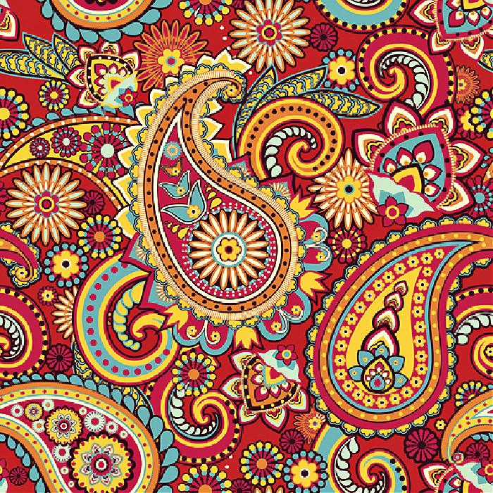 Religión de Zoroastrian - Paisley o lágrima