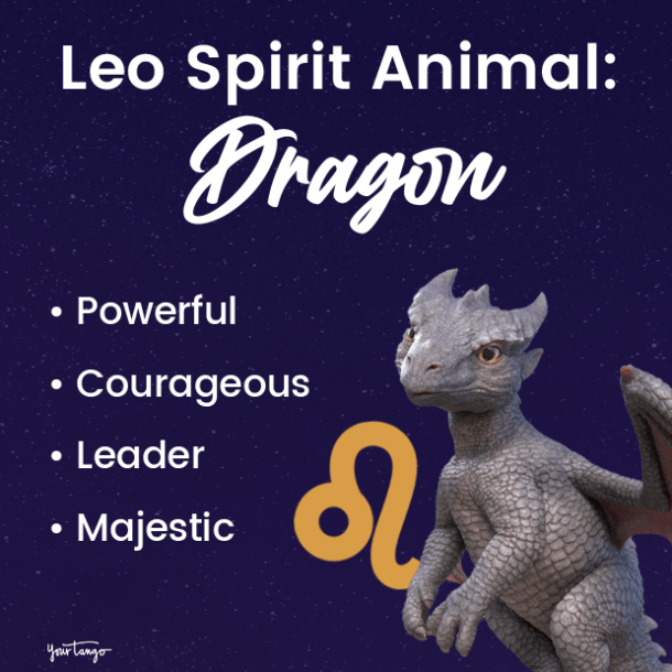 leo espíritu animal dragón