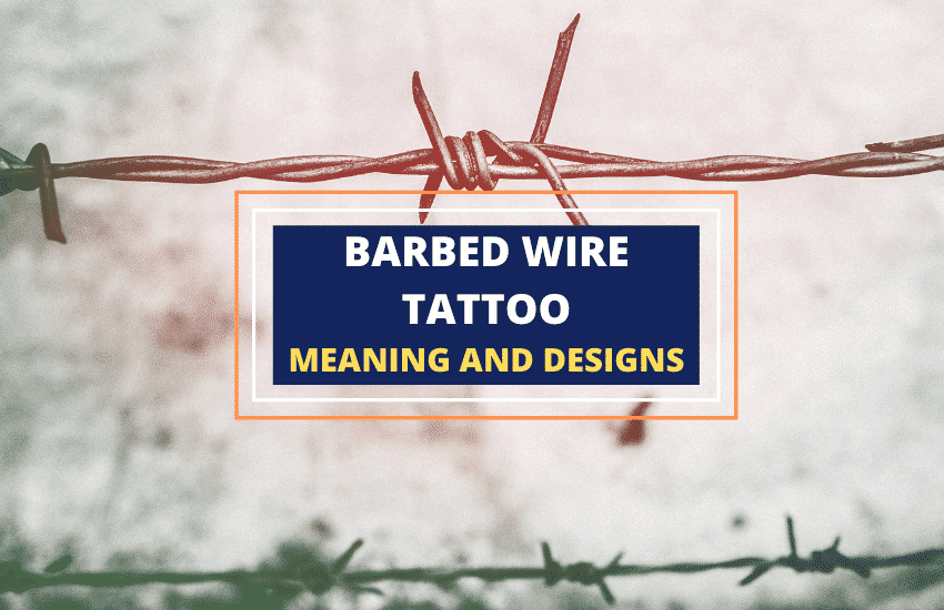 Significado y significado del tatuaje de alambre de púas