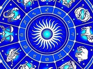signo zodiacal azul