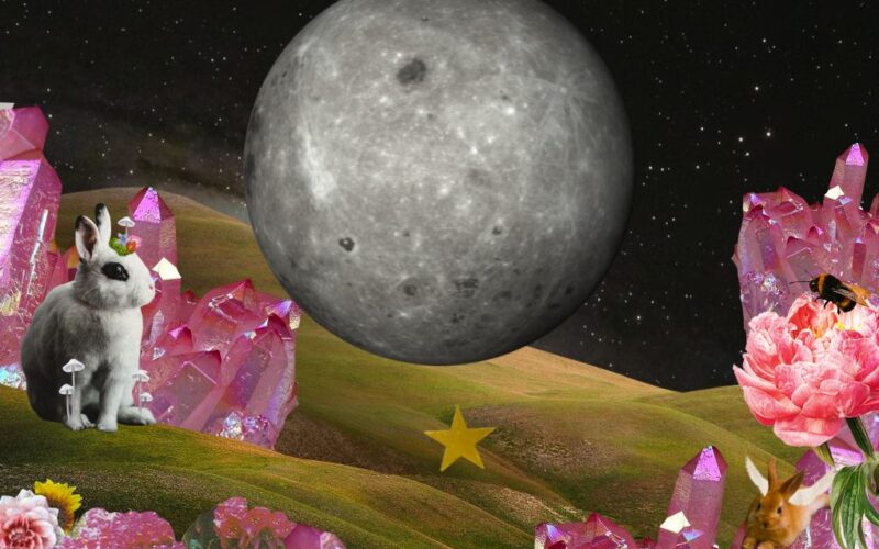 Collage for the Full Moon in Capricorn