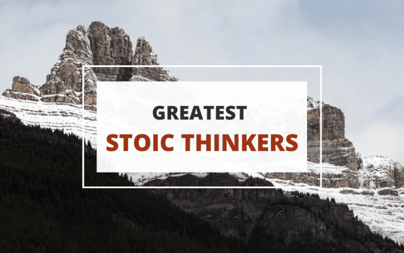 great stoic thinkers