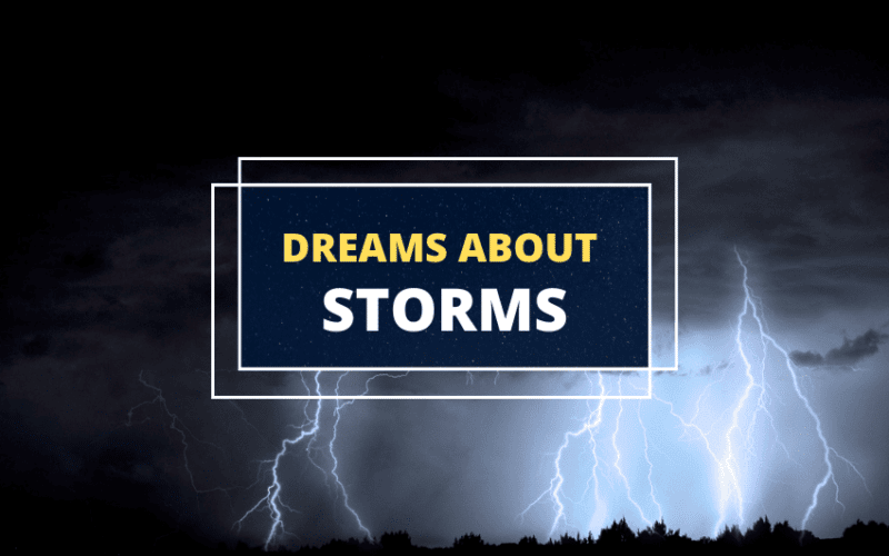 dreams about storms lightning and thunder