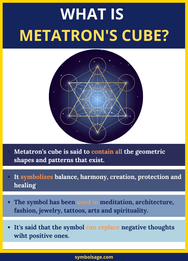 ¿Qué es un cubo de Metatrones?