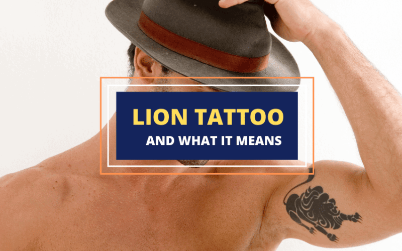 Lion tattoos meaning symbolism
