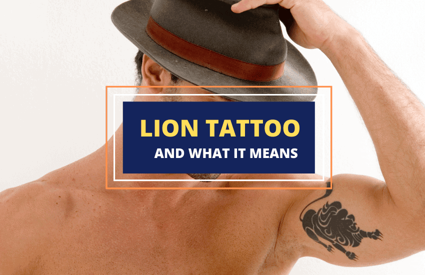 León tatuaje significa simbolismo