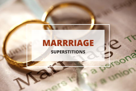 Marriage superstitions explained