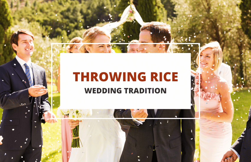 tirar arroz en la boda