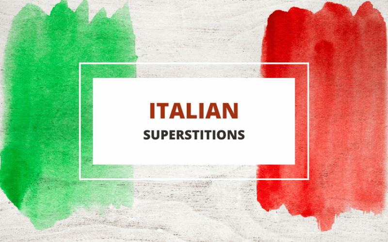 Italian superstitions to know about
