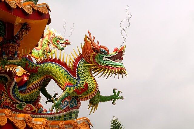 apariencia del dragón chino
