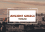 Ancient Greek timeline