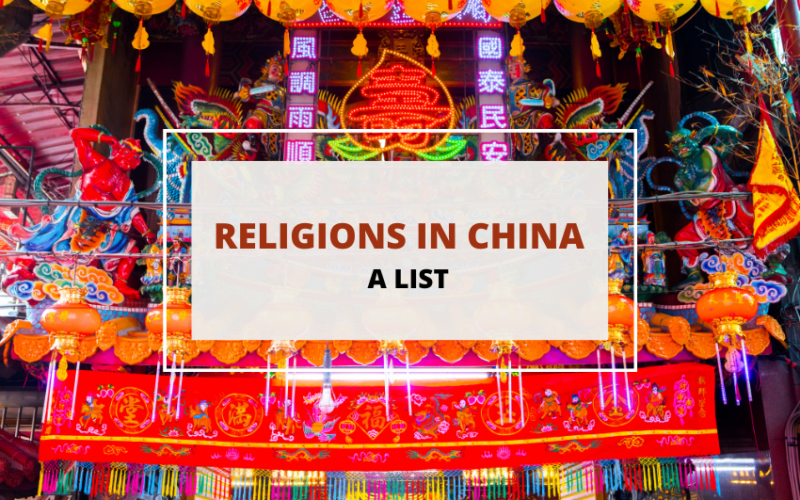 religions in china