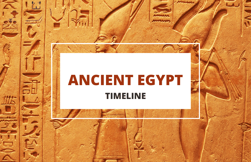 linea de tiempo del antiguo egipto