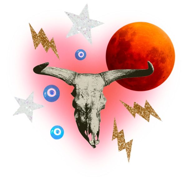 Collage de eclipses lunares en Tauro
