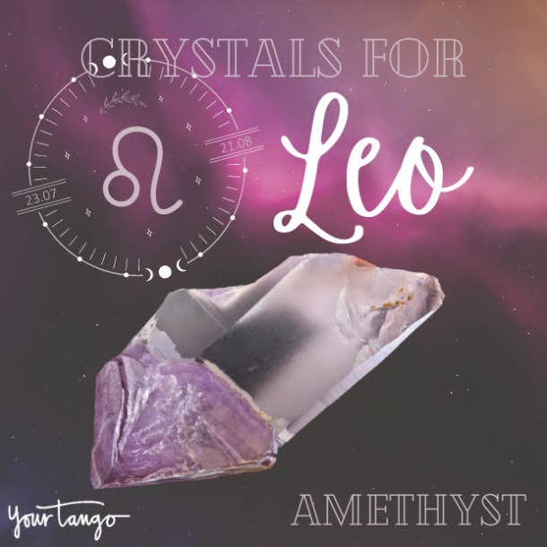 Cristales de amatista Leo