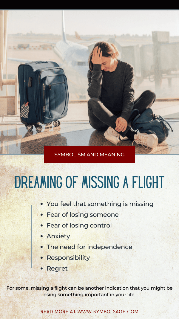 El significado simbólico de soñar con perder un vuelo