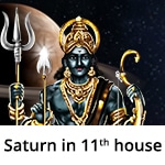 Saturno en la Casa 11: Significado, Influencia y Remedio