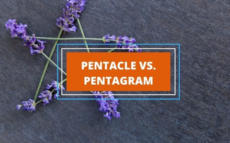 Difference between pentacle and pentagram