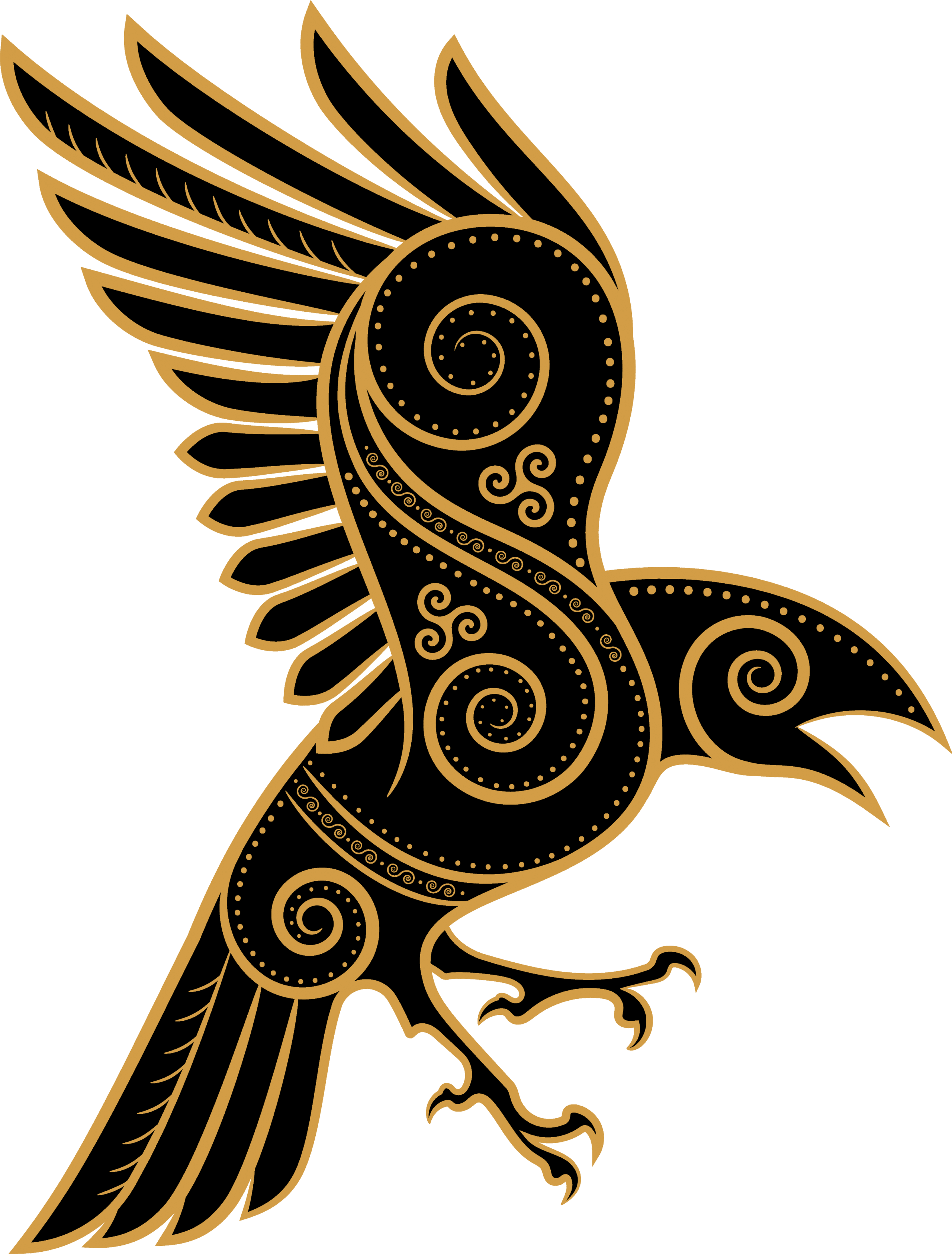 cuervo en la mitología nórdica