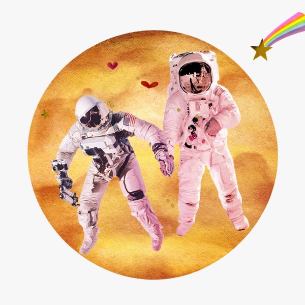 Collage de Venus en la constelación de Acuario.