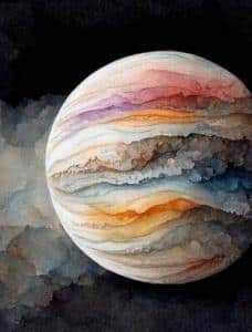 Pintura júpiter